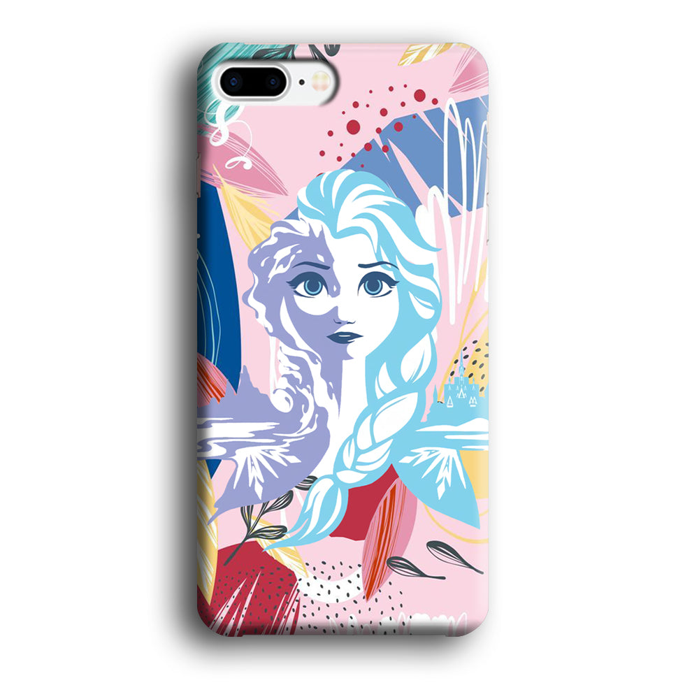 Frozen Face Shadow of Princess iPhone 7 Plus Case