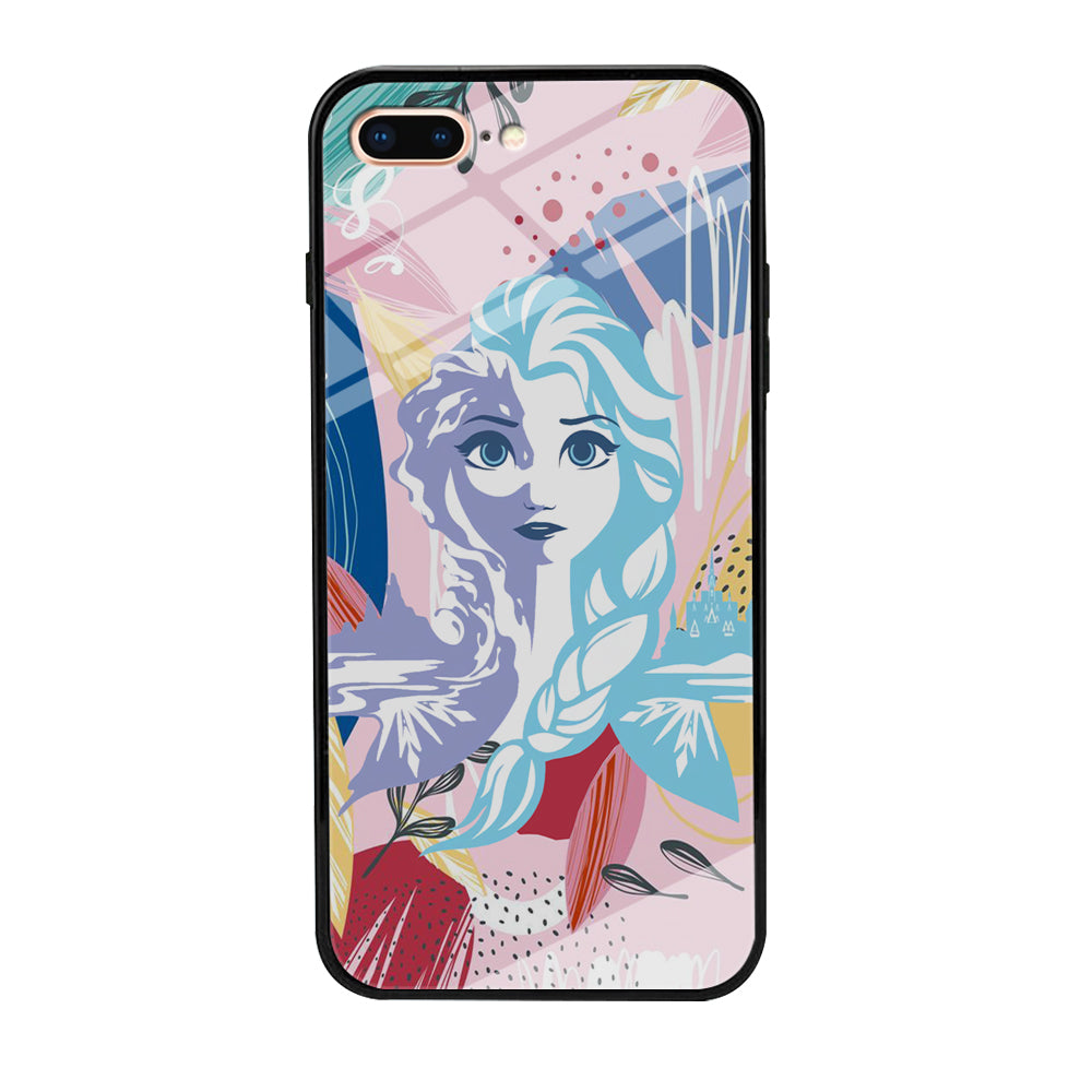 Frozen Face Shadow of Princess iPhone 7 Plus Case