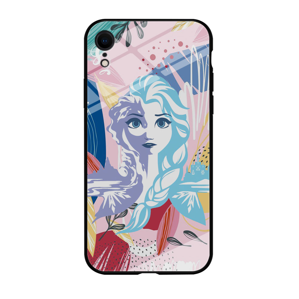 Frozen Face Shadow of Princess iPhone XR Case