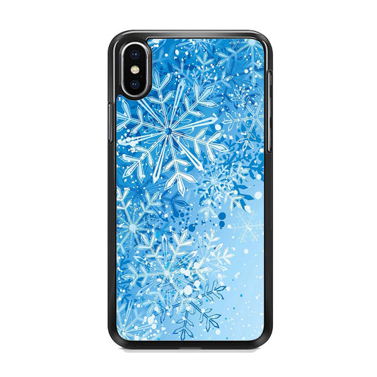 Frozen Snowflake iPhone X Case