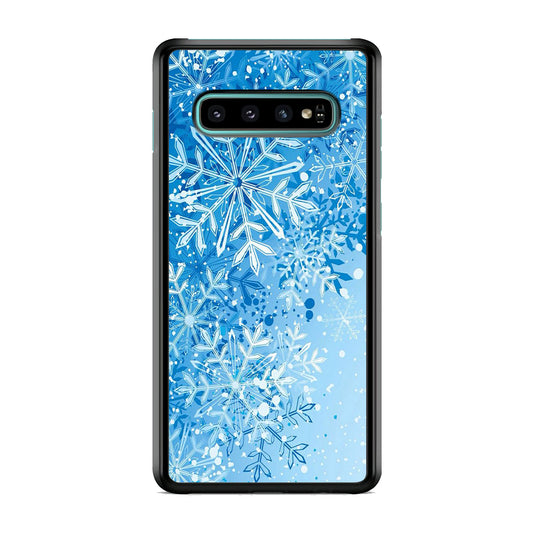 Frozen Snowflake Samsung Galaxy S10 Case