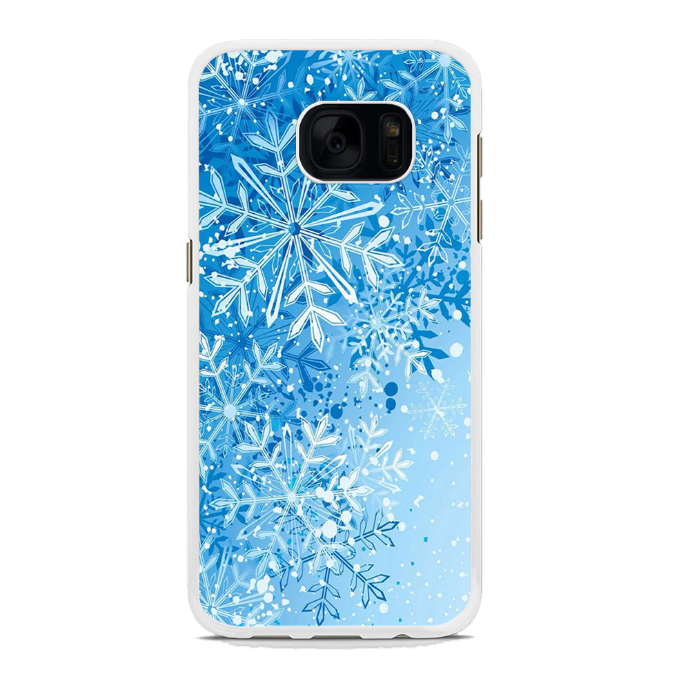 Frozen Snowflake Samsung Galaxy S7 Edge Case