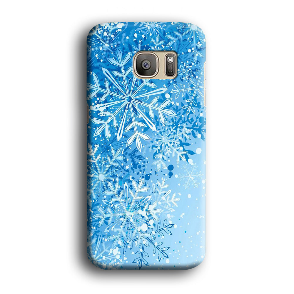 Frozen Snowflake Samsung Galaxy S7 Edge Case