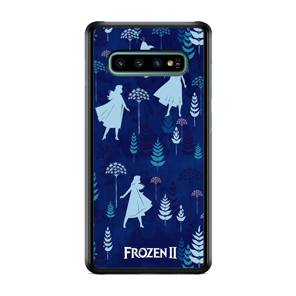 Frozen Wallpaper Navy Samsung Galaxy S10 Case