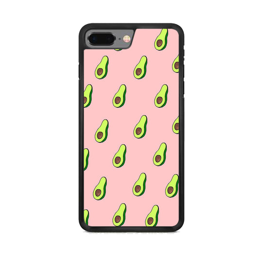 Fruit Avocado Doodle iPhone 7 Plus Case