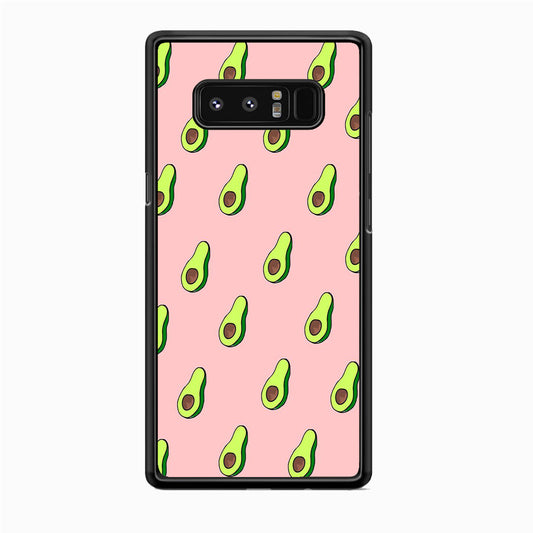 Fruit Avocado Doodle Samsung Galaxy Note 8 Case