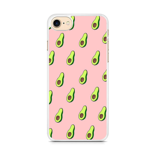 Fruit Avocado Doodle iPhone 8 Case