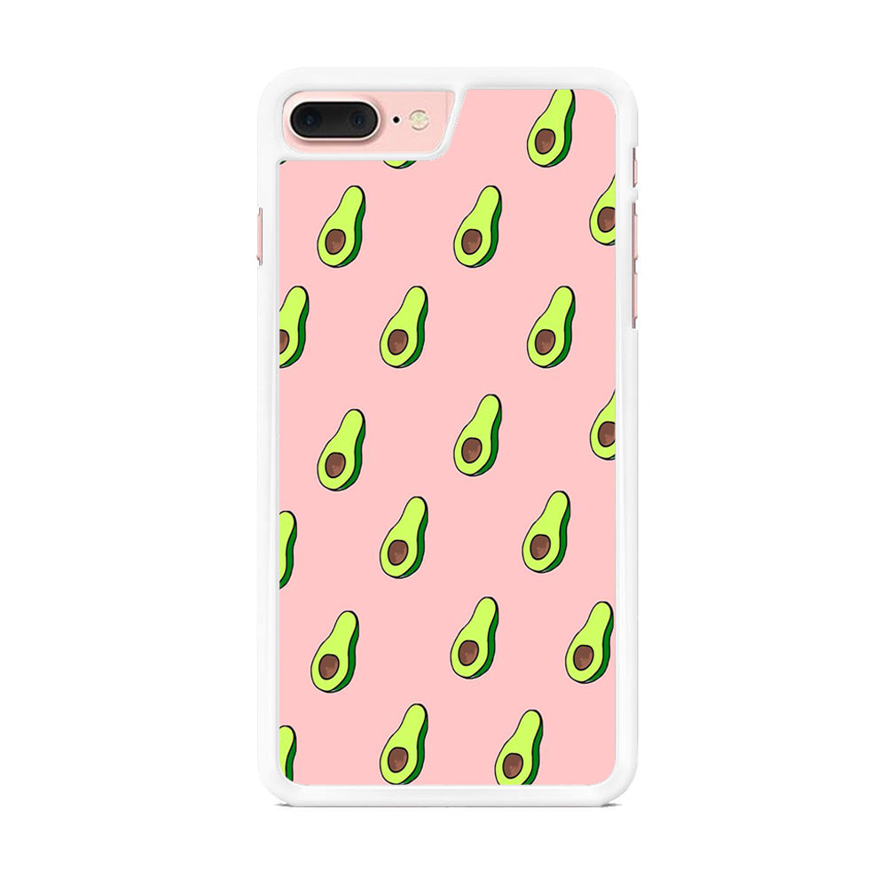 Fruit Avocado Doodle iPhone 7 Plus Case