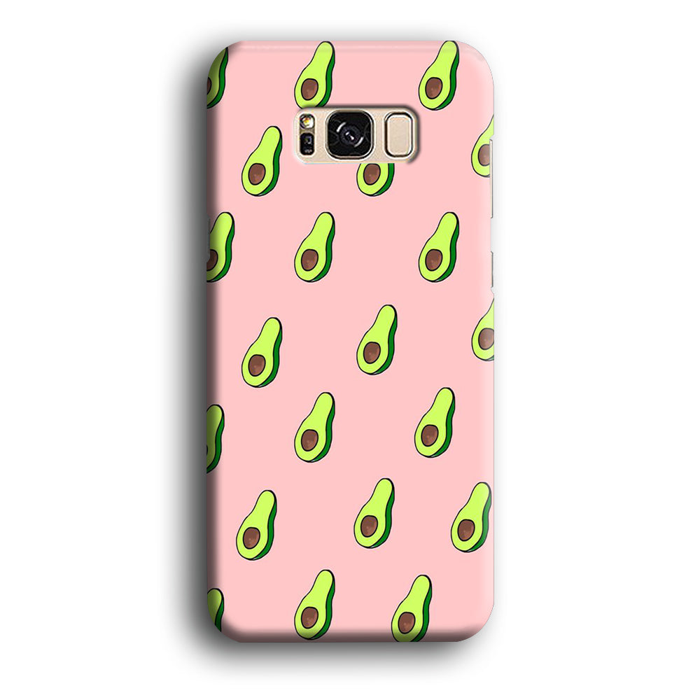 Fruit Avocado Doodle Samsung Galaxy S8 Case