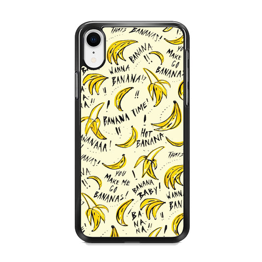 Fruit Banana Time iPhone XR Case