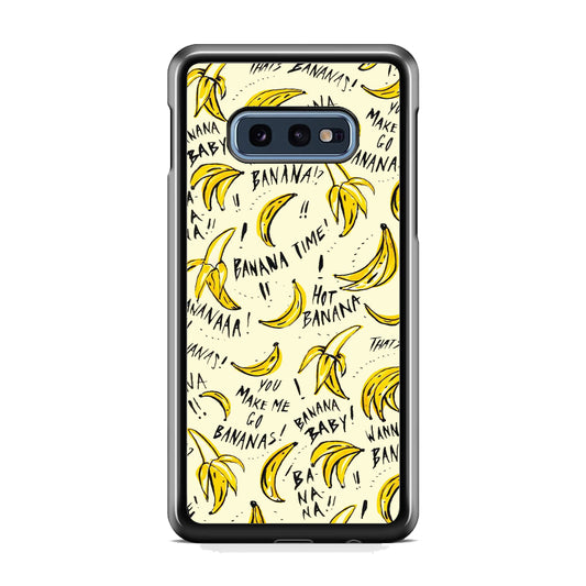Fruit Banana Time Samsung Galaxy S10E Case