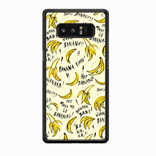 Fruit Banana Time Samsung Galaxy Note 8 Case