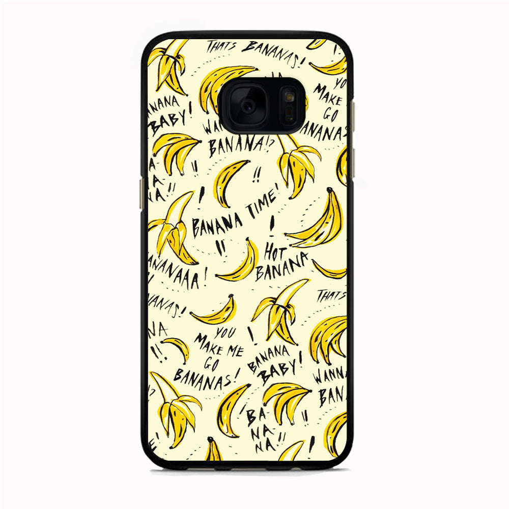 Fruit Banana Time Samsung Galaxy S7 Edge Case