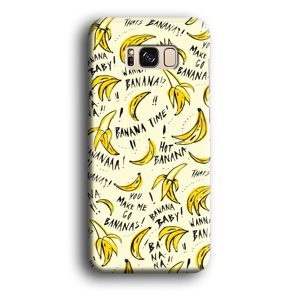 Fruit Banana Time Samsung Galaxy S8 Case
