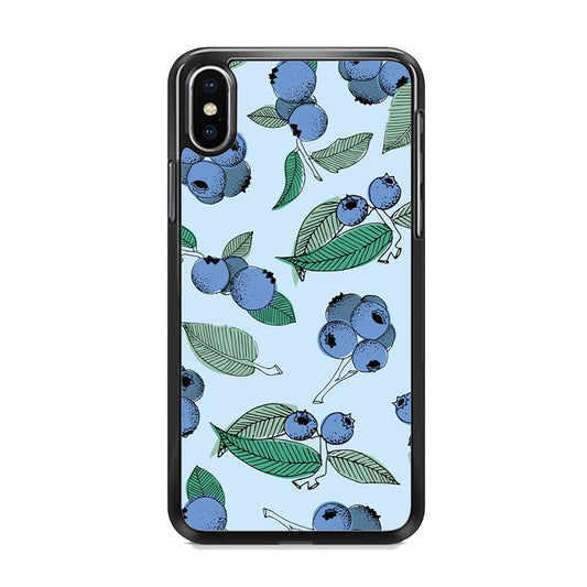 Fruit Blueberry iPhone X Case