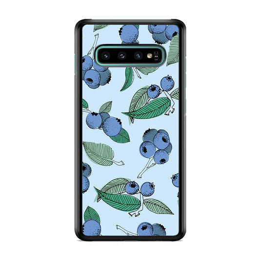 Fruit Blueberry Samsung Galaxy S10 Case
