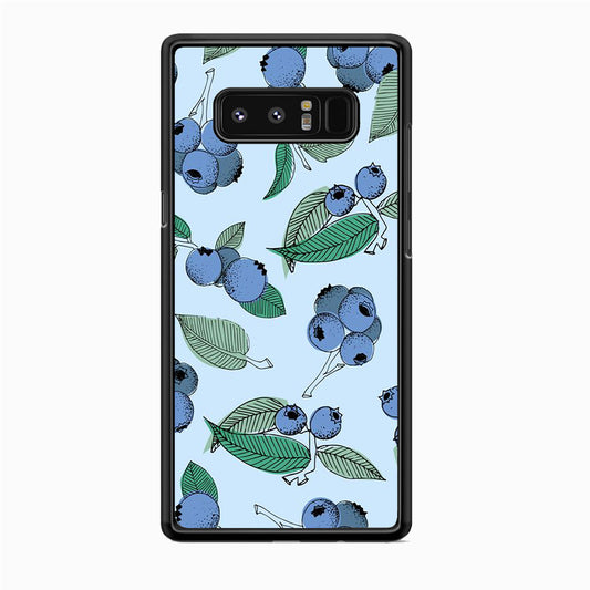 Fruit Blueberry Samsung Galaxy Note 8 Case