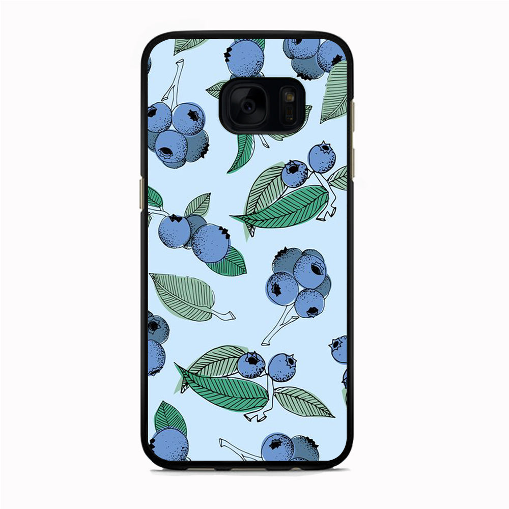 Fruit Blueberry Samsung Galaxy S7 Edge Case
