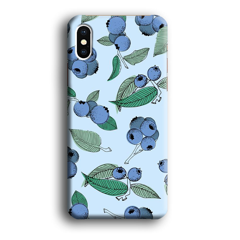 Fruit Blueberry iPhone X Case