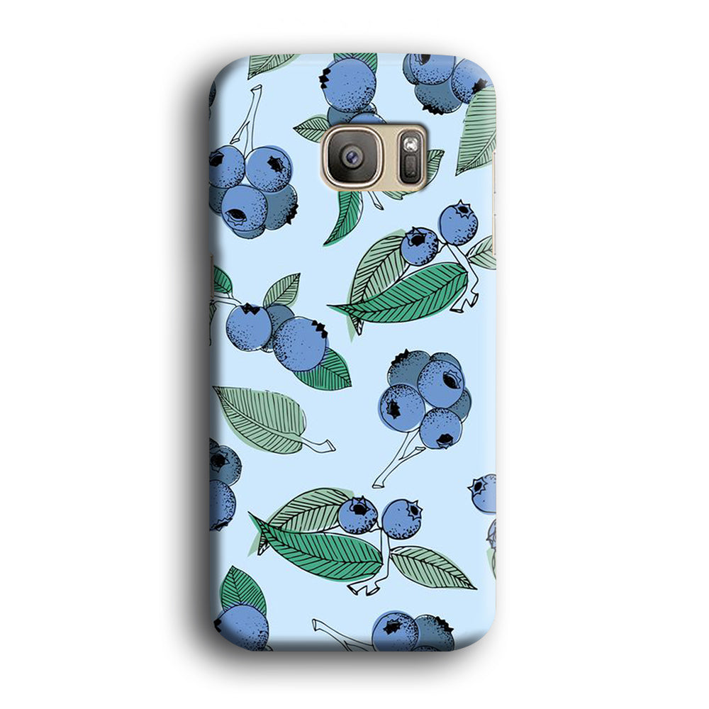 Fruit Blueberry Samsung Galaxy S7 Edge Case