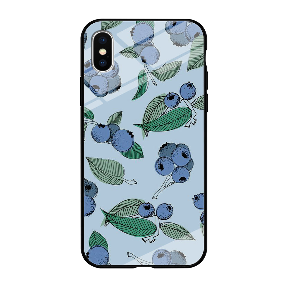 Fruit Blueberry iPhone X Case