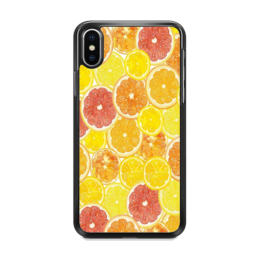 Fruit Sweet Sunkist iPhone X Case