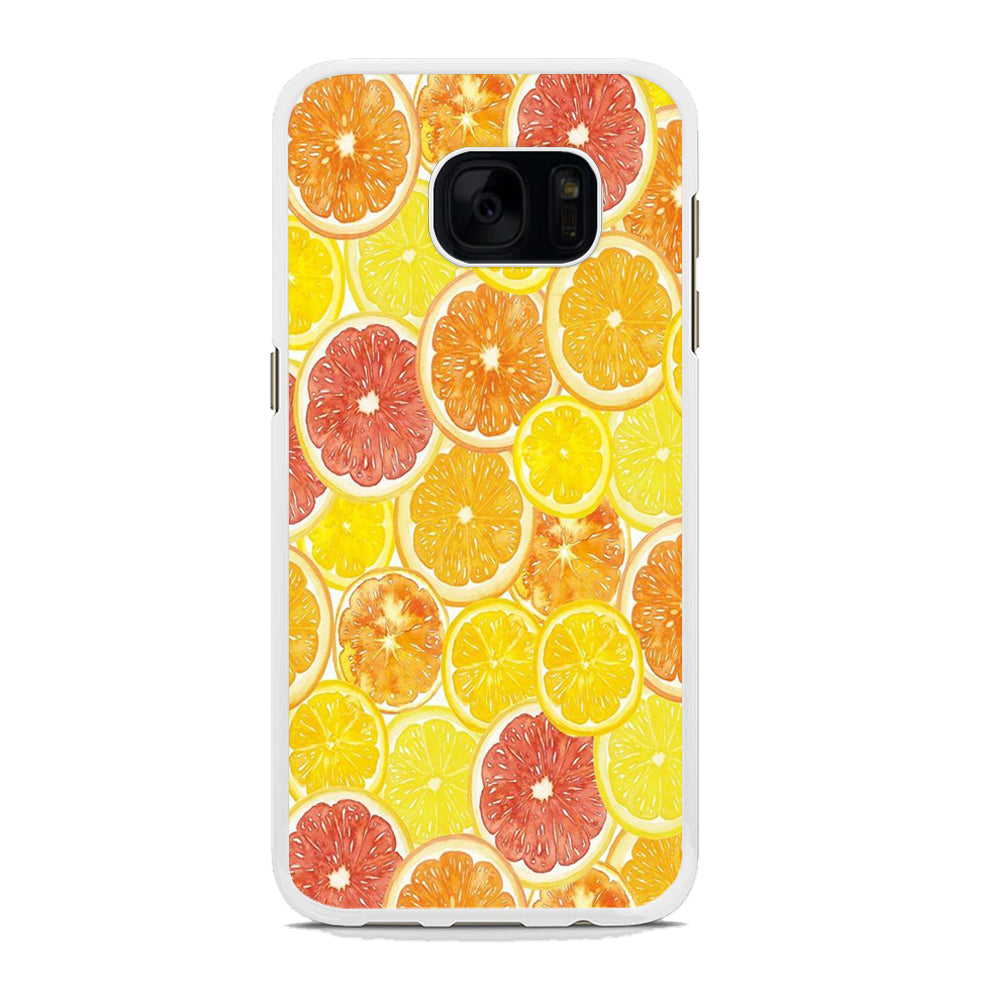 Fruit Sweet Sunkist Samsung Galaxy S7 Edge Case