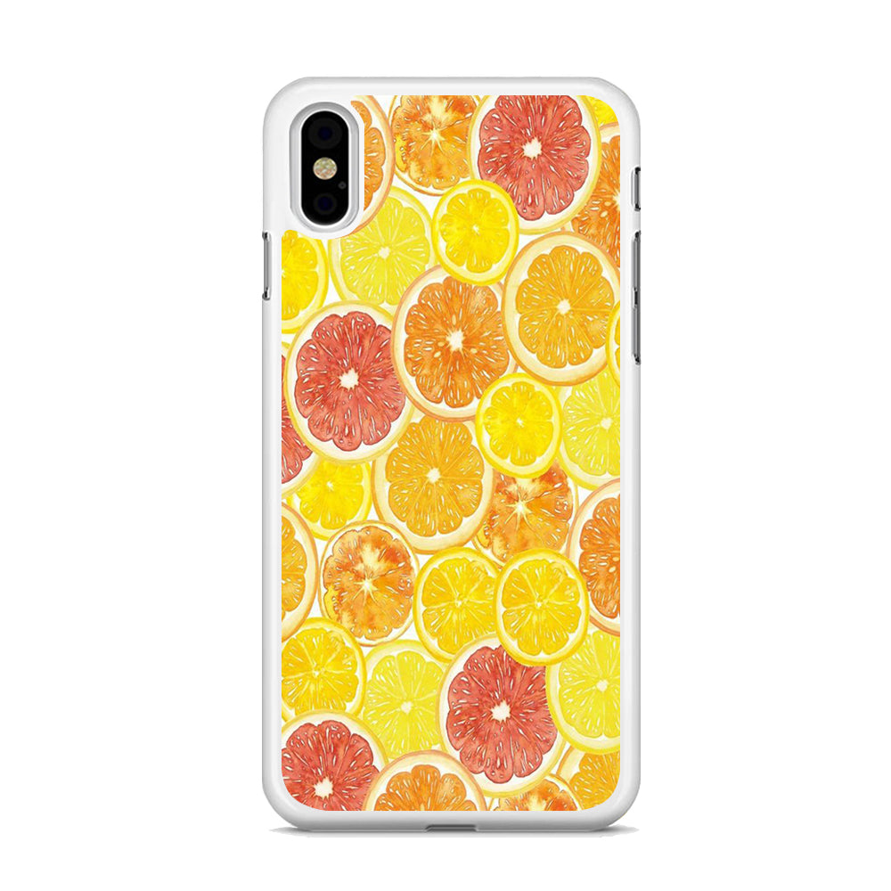 Fruit Sweet Sunkist iPhone X Case