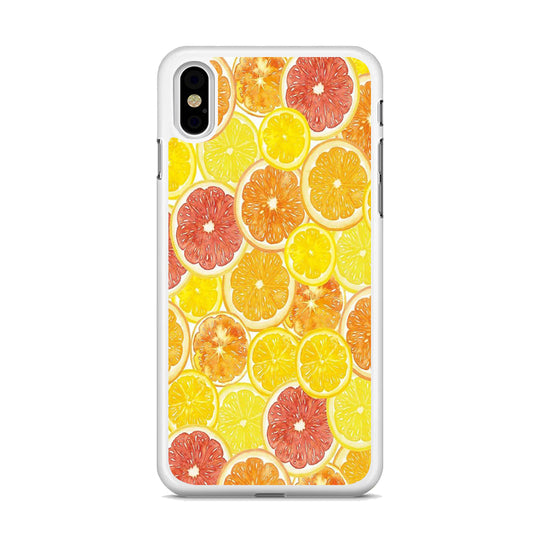 Fruit Sweet Sunkist iPhone X Case