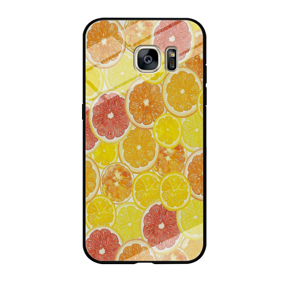 Fruit Sweet Sunkist Samsung Galaxy S7 Edge Case
