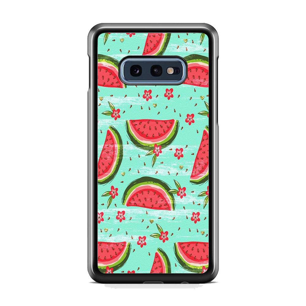 Fruit Watermelon Art Samsung Galaxy S10E Case