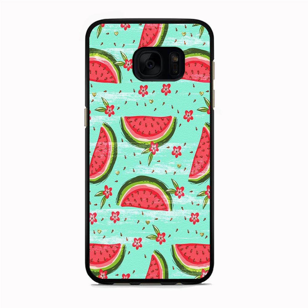 Fruit Watermelon Art Samsung Galaxy S7 Edge Case