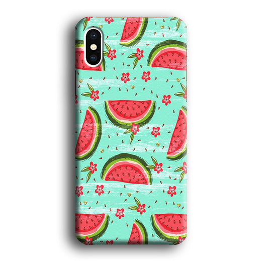 Fruit Watermelon Art iPhone XS MAX Case