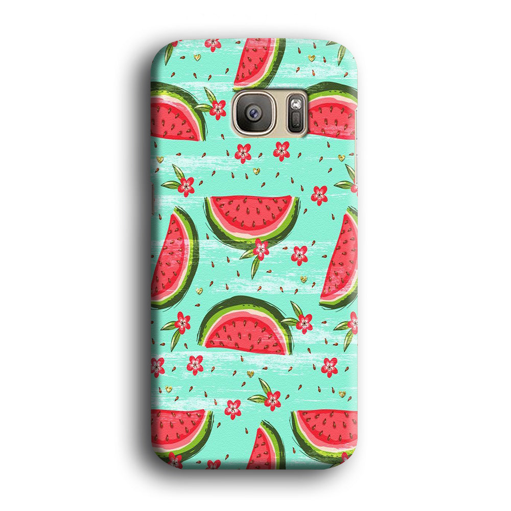 Fruit Watermelon Art Samsung Galaxy S7 Edge Case