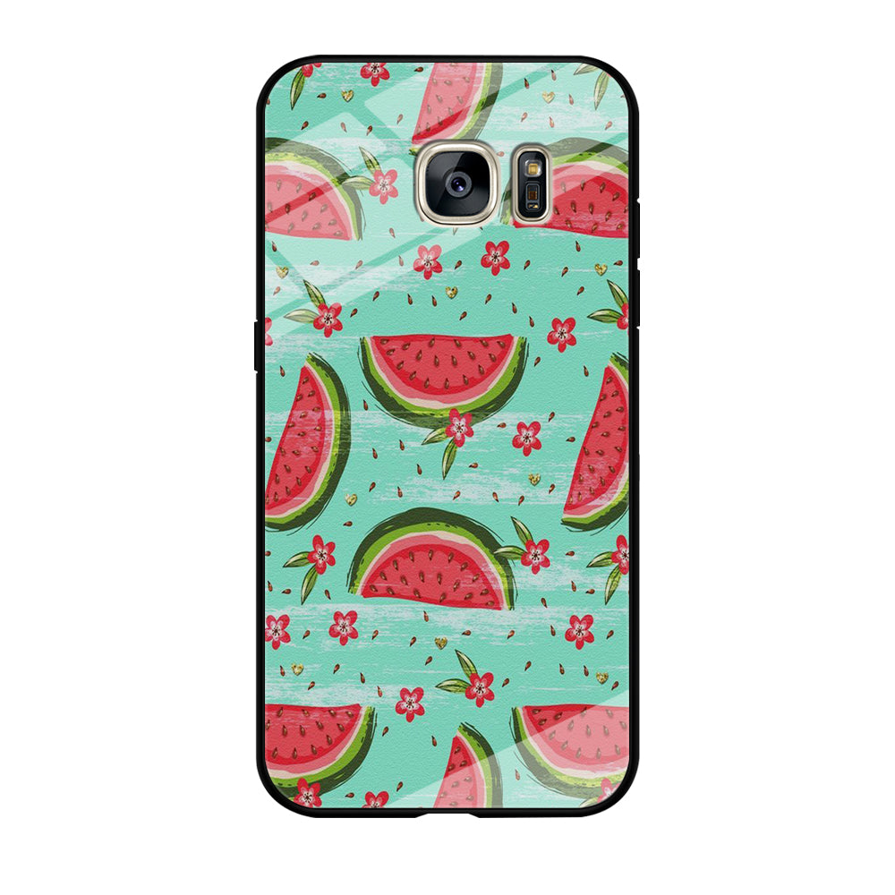 Fruit Watermelon Art Samsung Galaxy S7 Edge Case