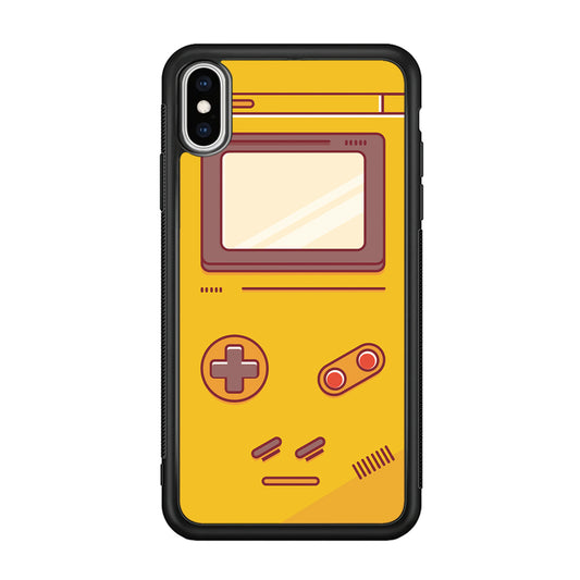 Game Box Yellow Plesure iPhone XS Case