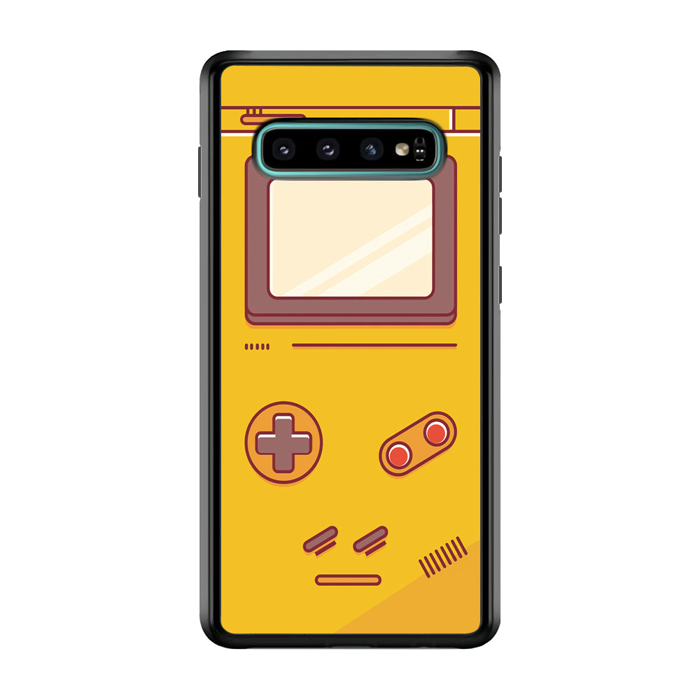 Game Box Yellow Plesure Samsung Galaxy S10 Case