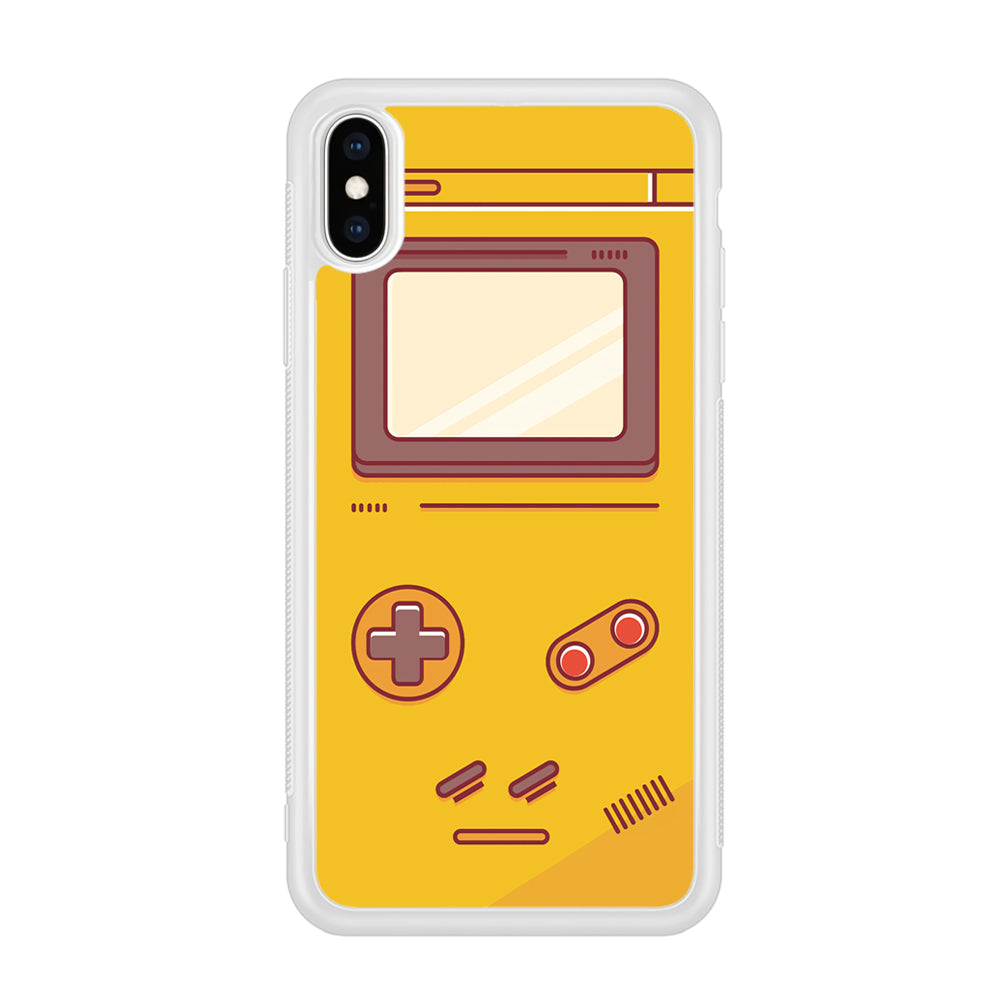 Game Box Yellow Plesure iPhone X Case