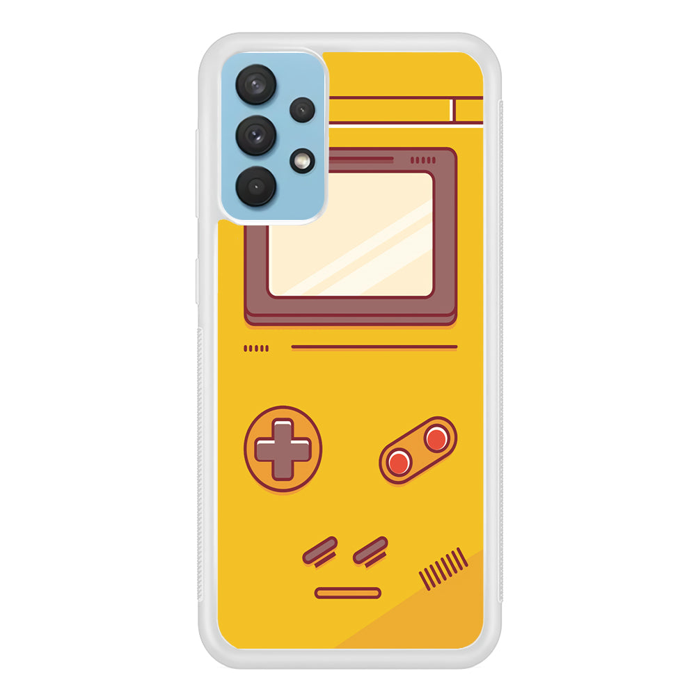 Game Box Yellow Plesure Samsung Galaxy A32 Case