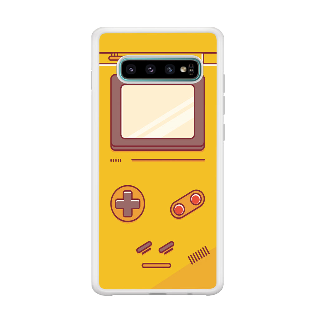 Game Box Yellow Plesure Samsung Galaxy S10 Case