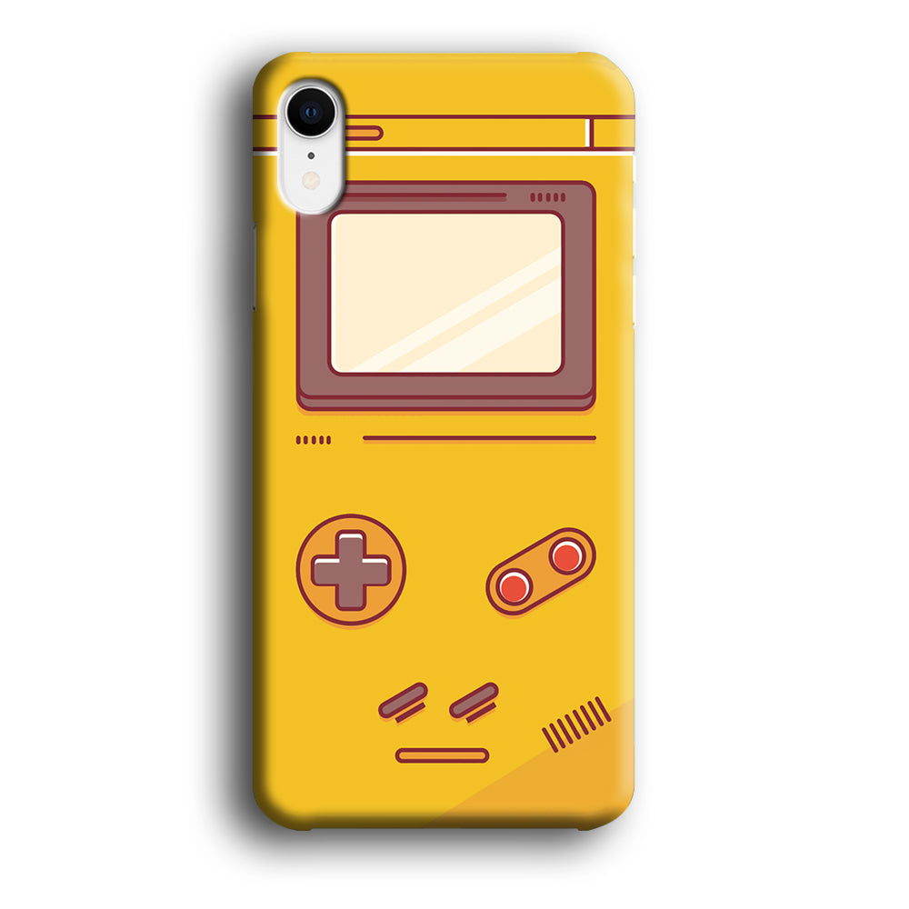 Game Box Yellow Plesure iPhone XR Case