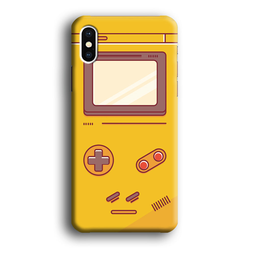 Game Box Yellow Plesure iPhone X Case