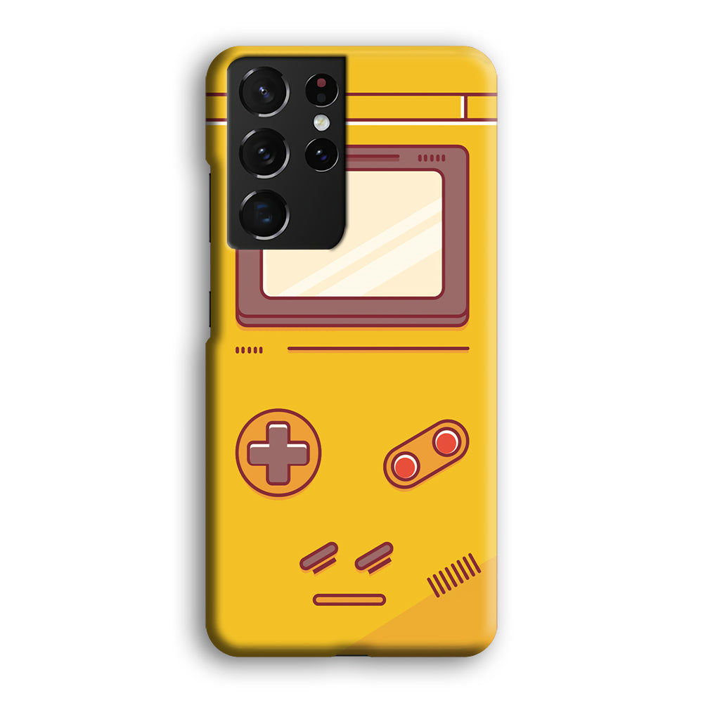 Game Box Yellow Plesure Samsung Galaxy S21 Ultra Case