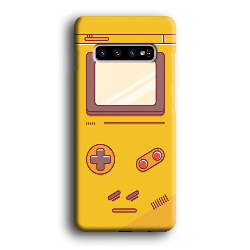 Game Box Yellow Plesure Samsung Galaxy S10 Case