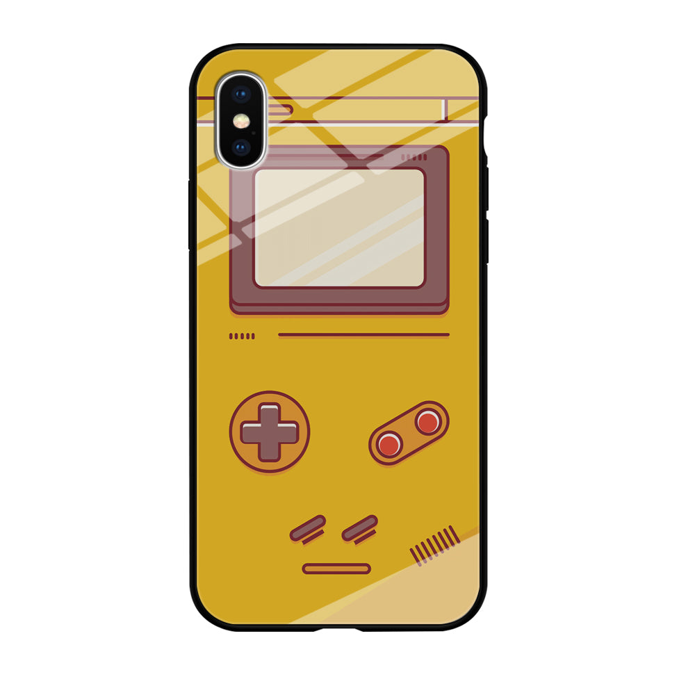 Game Box Yellow Plesure iPhone X Case