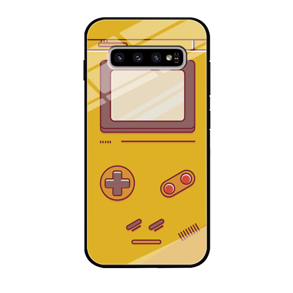 Game Box Yellow Plesure Samsung Galaxy S10 Case