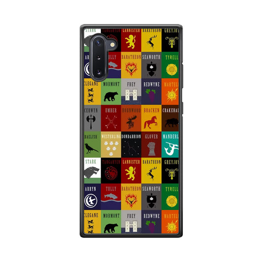 Game Of Thrones Collage Samsung Galaxy Note 10 Case