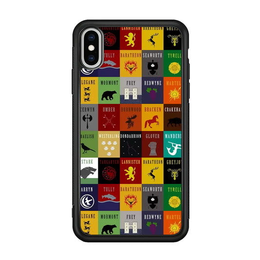 Game Of Thrones Collage iPhone X Case