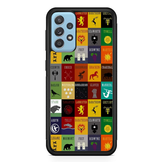 Game Of Thrones Collage Samsung Galaxy A72 Case