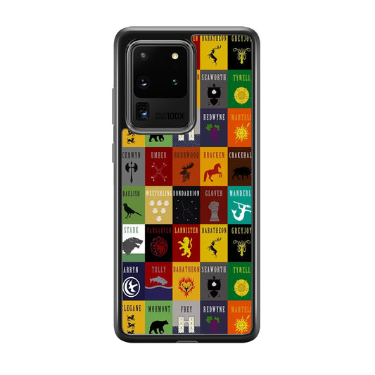 Game Of Thrones Collage Samsung Galaxy S20 Ultra Case
